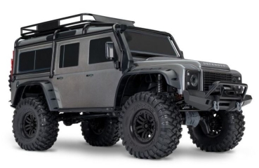 TRX82256-4-SLVR TRAXXAS TRX-4 LR Defender rot 1/10 Crawler RTR Brushed, Clipless